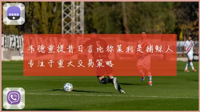韦德重提昔日言论称莱利是捕鲸人专注于重大交易策略